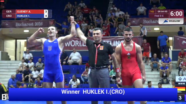 Ivan Huklek vs GER 2016