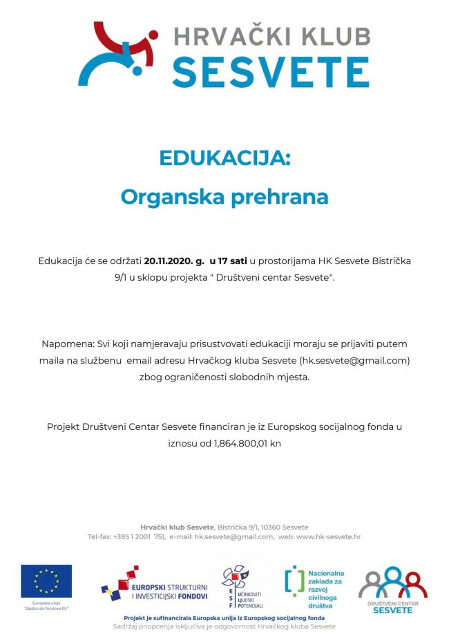 DrustveniCentarSesvete_Edukacija-Organska-prehrana